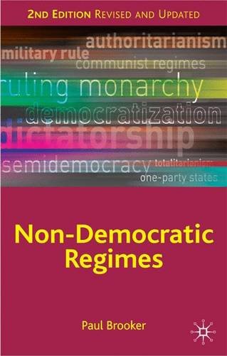 Non-Democratic Regimes (Comparative Government and Politics) von Palgrave