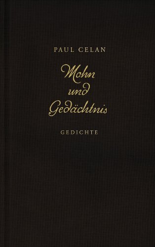 Mohn und Gedächtnis: Gedichte
