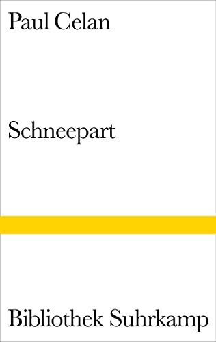 Schneepart: Gedichte (Bibliothek Suhrkamp)