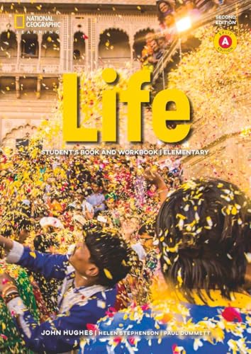 Life - Second Edition - A1.2/A2.1: Elementary: Student's Book and Workbook (Combo Split Edition A) + Audio-CD + App - Unit 1-6 von National Geographic