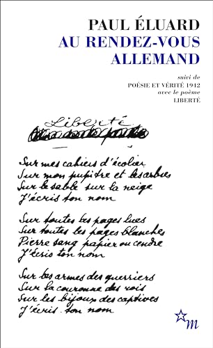 Au rendez-vous allemand: suivi de Poésie et vérité 1942