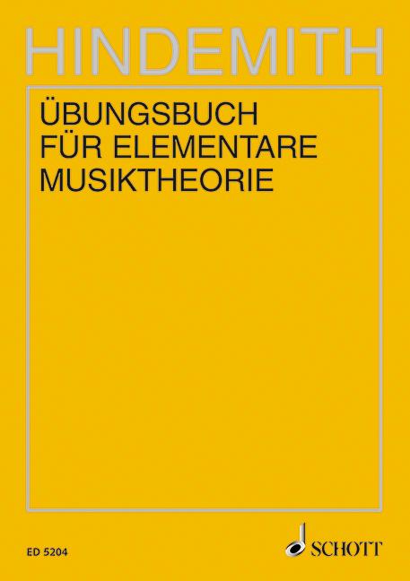Übungsbuch für elementare Musiktheorie von Schott Music