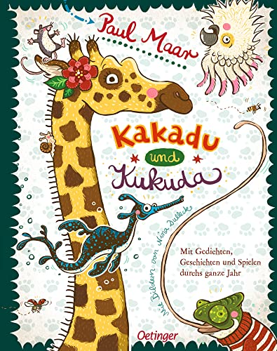 Kakadu und Kukuda: Mit Gedichten, Geschichten und Spielen durchs ganze Jahr. Lustige Reime und Geschichten, ein Kinderbuch von Bestseller-Autor Paul Maar für Kinder ab 6 Jahren Kakadu und Kukuda: Mit Gedichten, Geschichten und Spielen durchs ganze Jahr. Lustige Reime und Geschichten, ein Kinderbuch von Bestseller-Autor Paul Maar für Kinder ab 6 Jahren von Oetinger