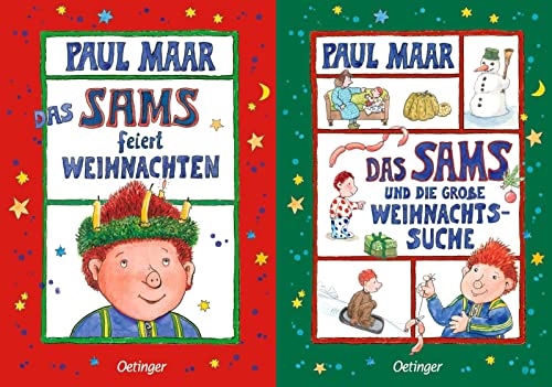 Weihnachten mit dem Sams: 2 Bücher im Set + 1 exklusives Postkartenset