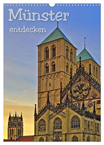 Münster entdecken (Wandkalender 2025 DIN A3 hoch), CALVENDO Monatskalender von CALVENDO