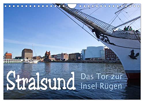 Stralsund. Das Tor zur Insel Rügen (Wandkalender 2024 DIN A4 quer), CALVENDO Monatskalender von CALVENDO