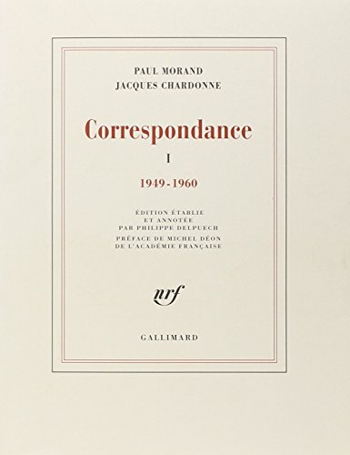 Correspondance (1949-1960) 1 von Gallimard