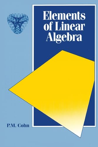 Elements of Linear Algebra von Chapman and Hall/CRC