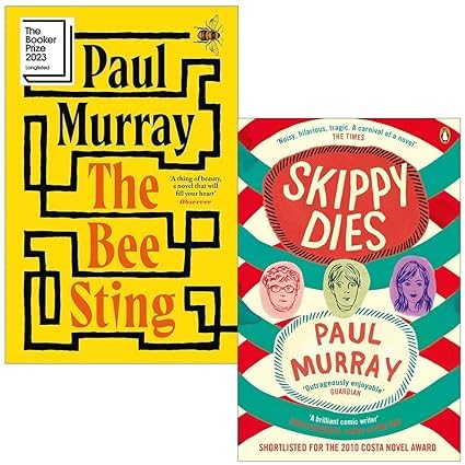 Paul Murray 2 Books Collection Set (The Bee Sting [Hardcover], Skippy Dies)