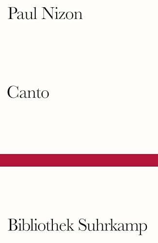 Canto (Bibliothek Suhrkamp) von Suhrkamp Verlag AG