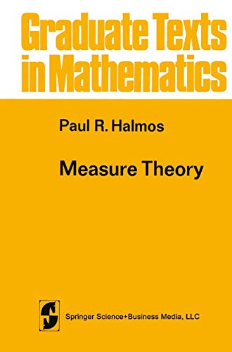 Measure Theory (Graduate Texts in Mathematics)