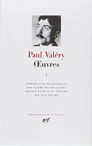 Paul Valéry : Oeuvres, tome 1 von GALLIMARD