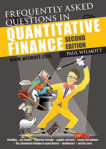 Frequently Asked Questions in Quantitative Finance