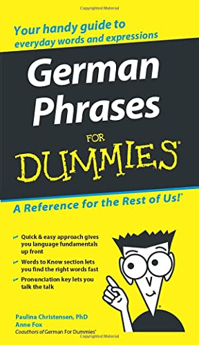 German Phrases for Dummies (For Dummies Series) von For Dummies