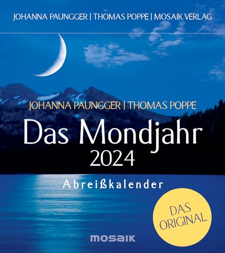 Mosaik Verlag Das Mondjahr 2024 - Abreißkalender: Das Original von Mosaik Verlag