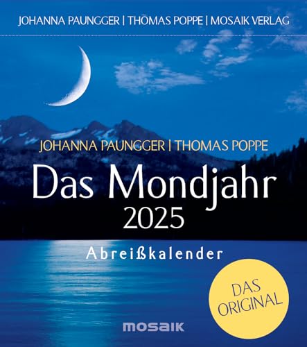 Das Mondjahr 2025 - Abreißkalender: Das Original von Mosaik