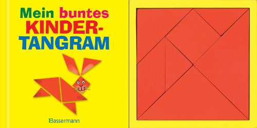 Mein buntes Kindertangram-Set: Tiere, Menschen und noch mehr. Buch und 7-teiliges Holztangram