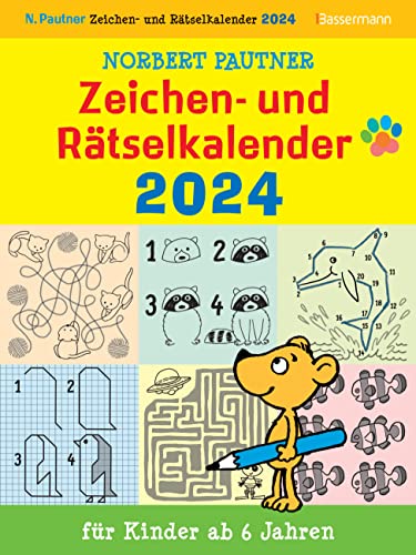 Zeichen- und Rätselkalender für Kinder ab 6 Jahren. ABK 2024 Zeichen- und Rätselkalender für Kinder ab 6 Jahren. ABK 2024