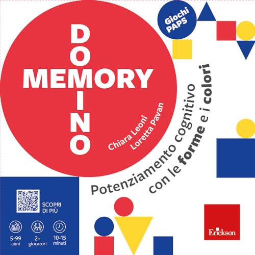 Domino memory. Potenziamento cognitivo con le forme e i colori (Giochi educativi) von Erickson