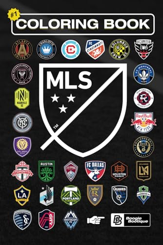 MLS Coloring Book: Paint the logos of the teams that make up Major League Soccer: First edition of the Sports Logos coloring book series.