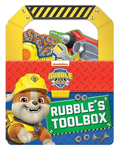PAW Patrol Rubble’s Toolbox: A Carry-Along Board Book: illustrated Carry Along Tabbed Board Book for children aged 3 and over. The perfect present for PAW Patrol and Rubble & Crew fans.