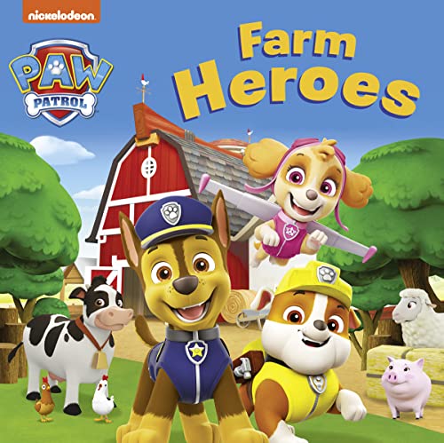PAW Patrol Board book – Farm Heroes: A colourful farm animal illustrated board book for children aged 2, 3, 4, 5 based on the Nickelodeon TV Series