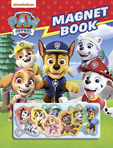 Paw Patrol Magnet Book: With 8 magnets! A fun illustrated play book for children aged 3, 4, 5 based on the Nickelodeon TV Series