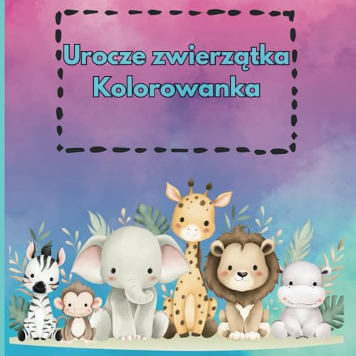 Kolorowanka z małymi zwierzątkami: 21 uroczych zwierzątek do kolorowania dla małych artystów w wieku 2-5 lat. Proste, wyraźne kontury sprawiają, że jest idealna dla przedszkolaków. von Independently published
