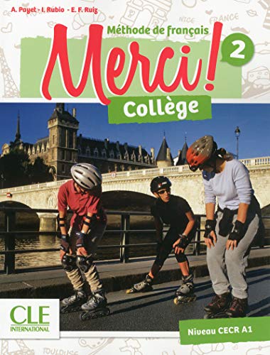 Merci Collège 2 élève + exercices + DVD CLE: Méthode de français