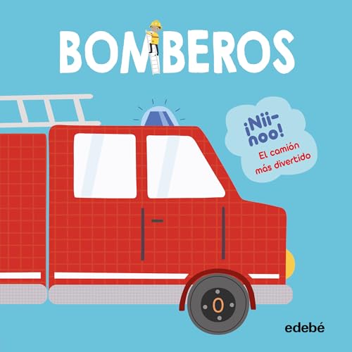 BOMBEROS (LIBRO MÁS CAMIÓN DE BOMBEROS DE MADERA) (LIBROS DE CARTÓN INTERACTIVOS) von edebé