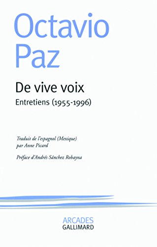 De vive voix: Entretiens (1955-1996) von GALLIMARD