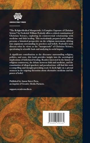 The Religio-Medical Masquerade von Anson Street Press