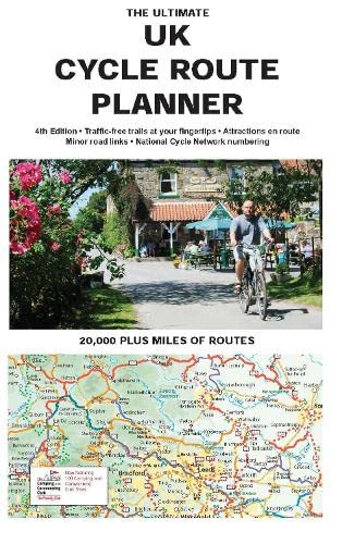 The Ultimate UK Cycle Rout Planner Map: 20,000 miles of leisure routes von Excellent Books