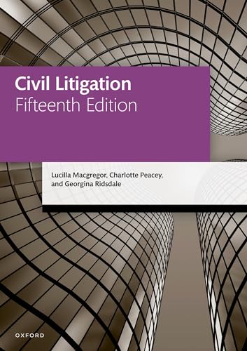 Civil Litigation (The Legal Practice Course Manuals) von Oxford University Press