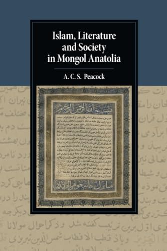 Islam, Literature and Society in Mongol Anatolia (Cambridge Studies in Islamic Civilization) von Cambridge University Press