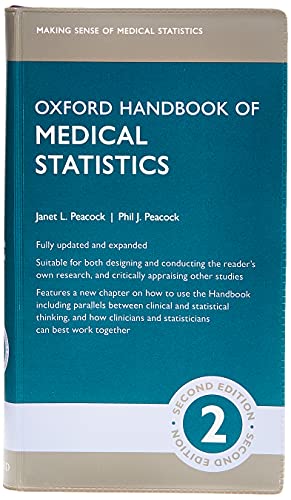 Oxford Handbook of Medical Statistics (Oxford Medical Handbooks) von Oxford University Press, USA