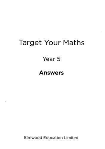 Target Your Maths Year 5 Answer Book von Elmwood Press