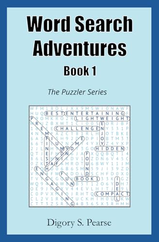 Word Search Adventures Book 1: The Puzzler Series - Word Search Puzzles for Adults and Kids - 5.25” x 8” - Home and Travel Size - Variety of Puzzle Topics von 74PTZ Books
