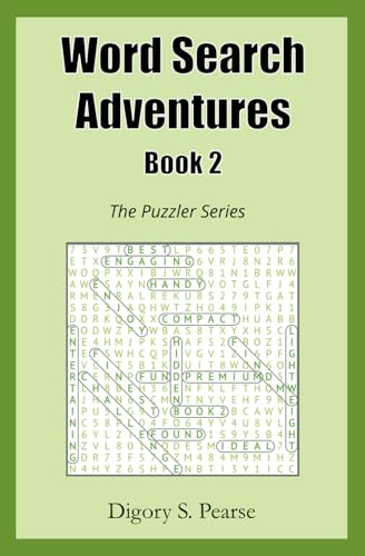 Word Search Adventures Book 2: The Puzzler Series - Word Search Puzzles for Adults and Kids - 5.25” x 8” - Home and Travel Size - Variety of Puzzle Topics von 74PTZ Books