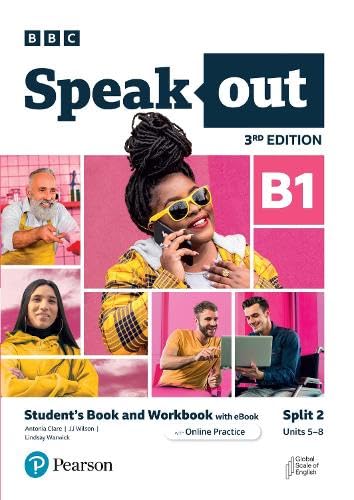 Speakout 3ed B1 Student's Book and Workbook with eBook and Online Practice Split 2 von PEARSON