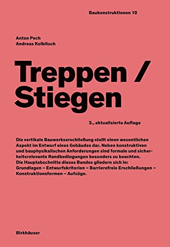 Treppen/Stiegen (Baukonstruktionen, 10)