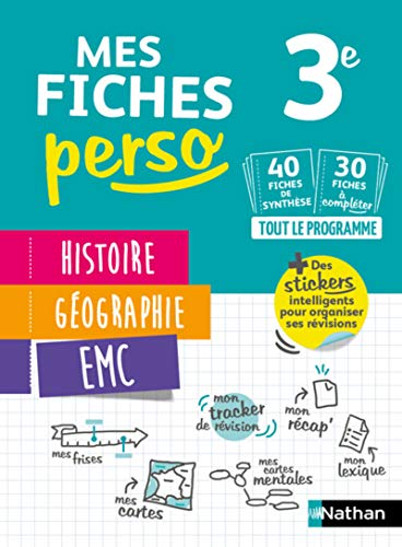 Mes fiches perso Histoire Géographie Enseignement Moral et Civique 3e (3)