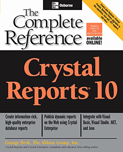 Crystal Reports 10 (Complete Reference)