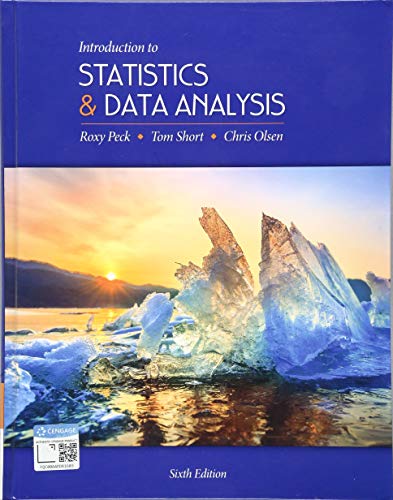 Introduction to Statistics and Data Analysis von Cengage Learning