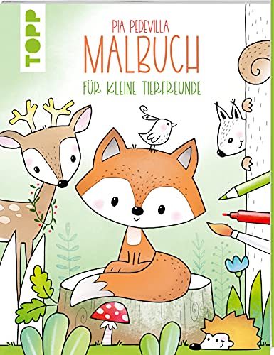 Pia Pedevilla Malbuch - Für kleine Tierfreunde: Malbuch für Kinder ab 5 Jahren