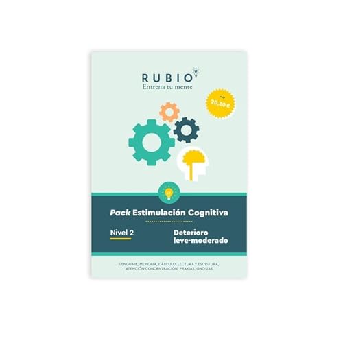 Pack Estimulación Cognitiva. Nivel 2 (deterioro leve-moderado) von Editorial Rubio