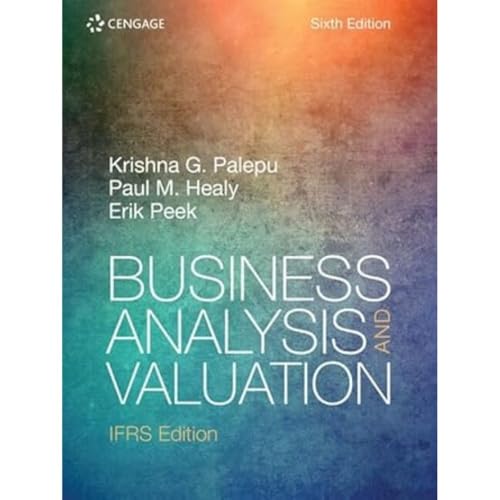 Business Analysis and Valuation: IFRS von Cengage Learning EMEA