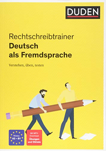Rechtschreibtrainer Deutsch als Fremdsprache: Niveau A2-B1: Übungen und Diktate. Mit MP3-Download von Bibliograph. Instit. GmbH