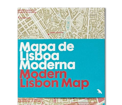 Modern Lisbon Map: Guide to Modern Architecture in Lisbon (Blue Crow Media Architecture Maps)