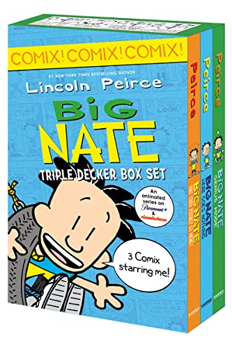 Big Nate: Triple Decker Box Set: Big Nate: What Could Possibly Go Wrong? and Big Nate: Here Goes Nothing, and Big Nate: Genius Mode Big Nate: Triple Decker Box Set: Big Nate: What Could Possibly Go Wrong? and Big Nate: Here Goes Nothing, and Big Nate: Genius Mode